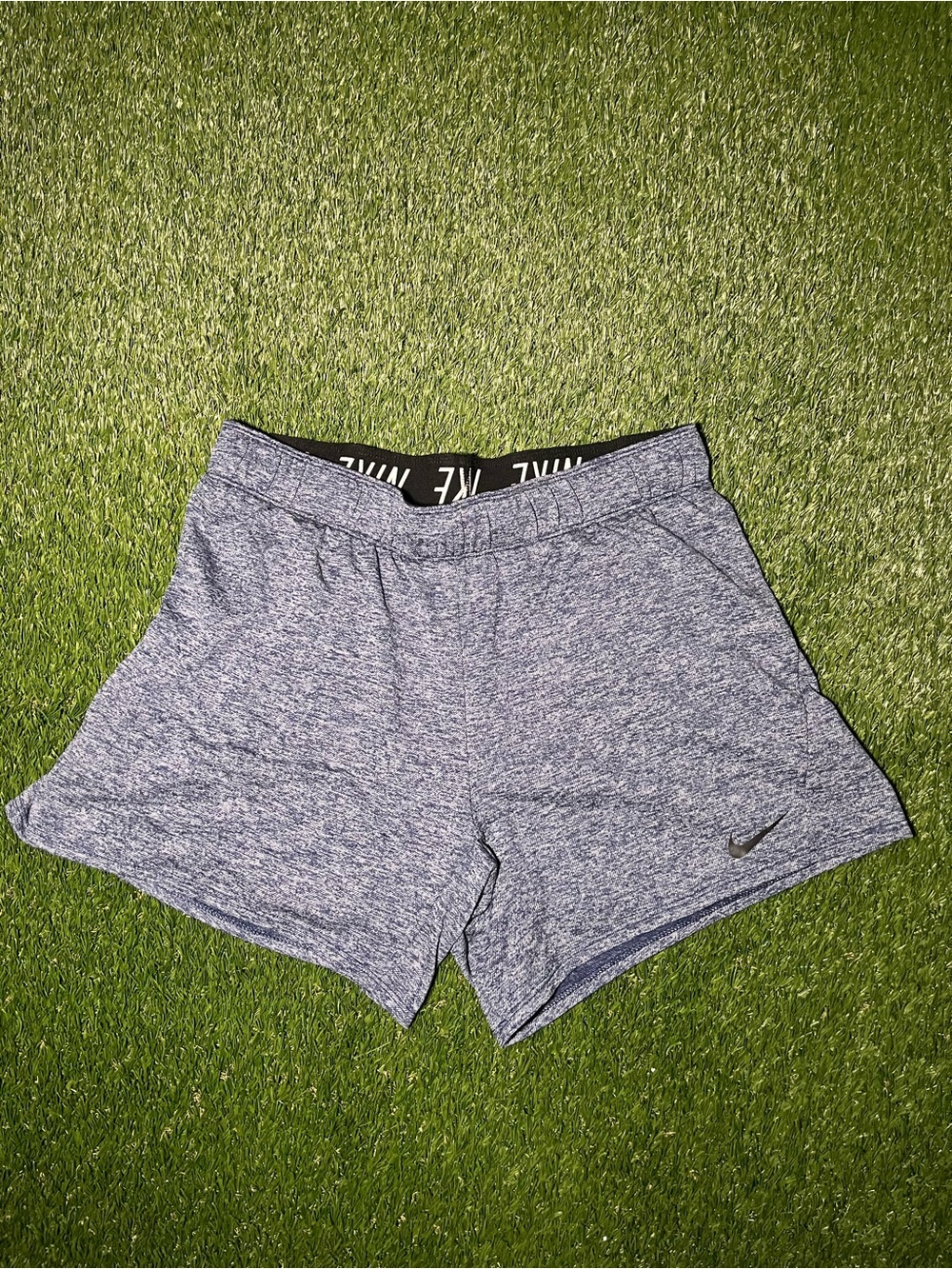 Nike Women’s Heather Blue Athletic Shorts